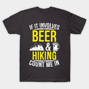 Beer and hiking T-Shirt